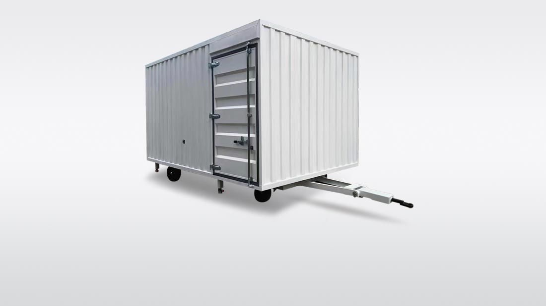 Trockener LKW-Aufbau