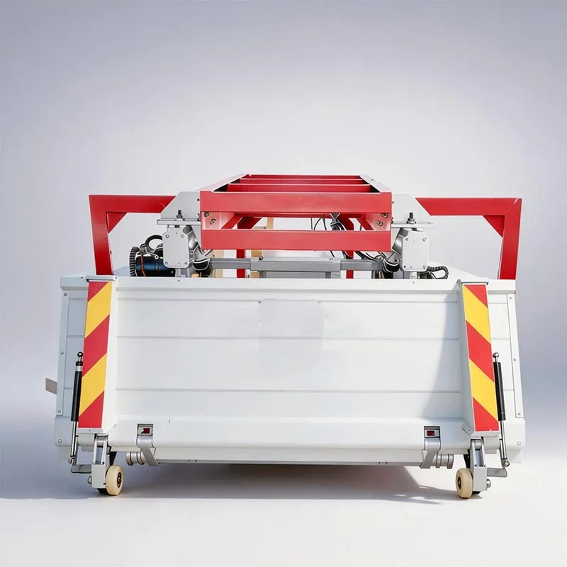 LKW unter der Heckklappe